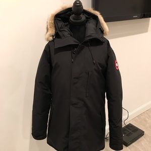 Men’s black Chateau Canada goose jacket